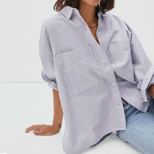 Everlane boxy oxford